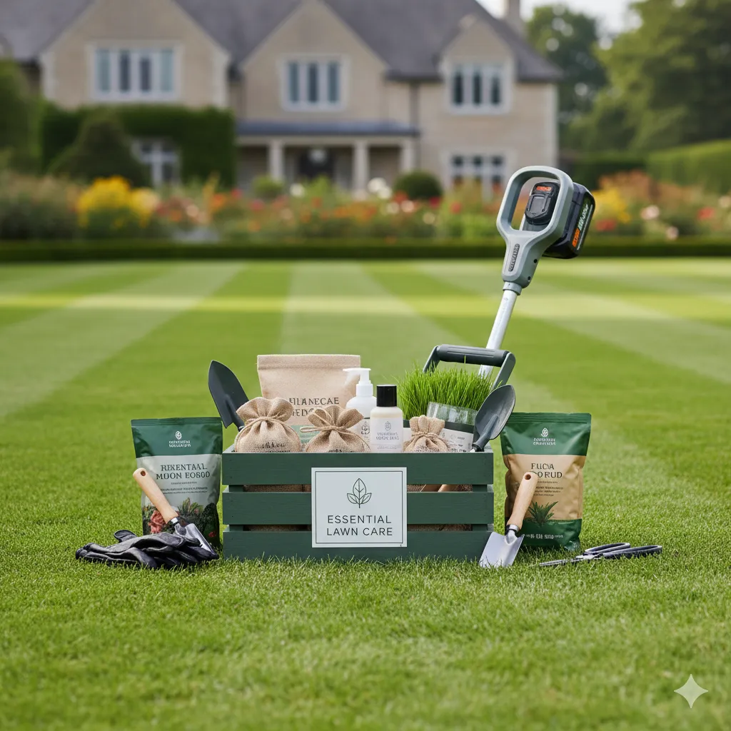 Essential lawn care service package